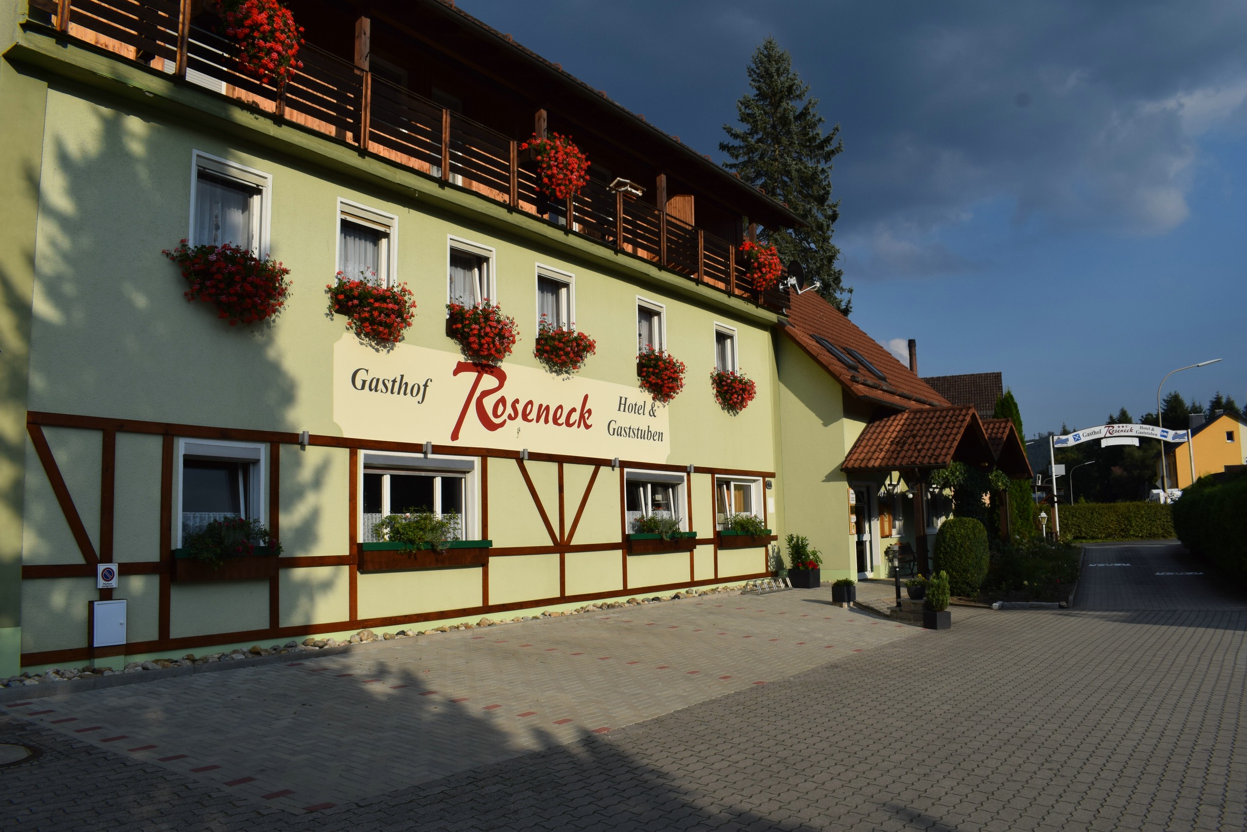 Gasthof „Roseneck“ in Wallenfels